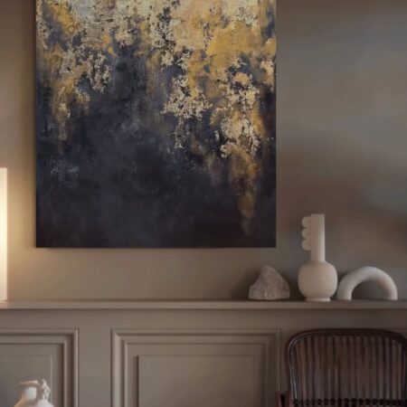 “Black abstract art”